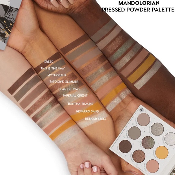 Colourpop The Mandalorian Eyeshadow Palette - Picture 2 of 2